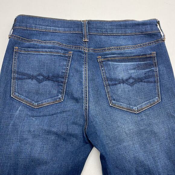 MUDD Women’s 9 (Juniors) Distressed Skinny Blue Jeans - Picture 3 of 4